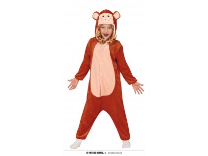Pyžamo opička kostým dětský