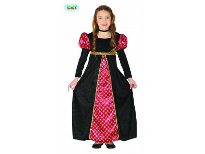 Středověká lady dětský kostým
