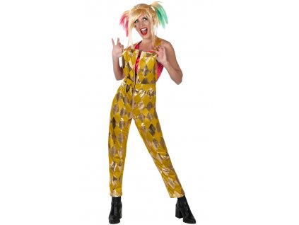 Harley Quinn Birds of Prey Gold Jumpsuit