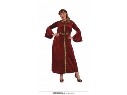 Středověká dáma - kostým XL