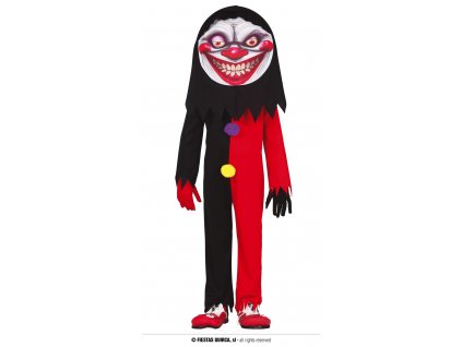 Zlý klaun dětský kostým 5-6 let