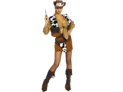 COW GIRL  - kostým  dámský karnevalový kostým