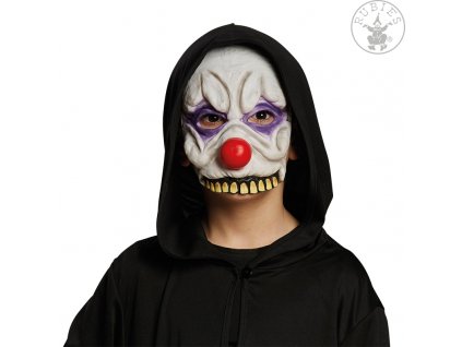Polomaska Clown-Horror  strašidelná maska vhodná nejen na Halloween