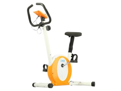 Magnetický rotoped ONE Fitness M8410 bílo-oranžový