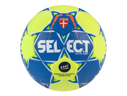 Házenkářský míč Select HB Maxi Grip modro žlutá Velikost míče: O