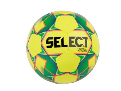 Futsalový míč Select FB Futsal Attack žluto zelená Velikost míče: 4