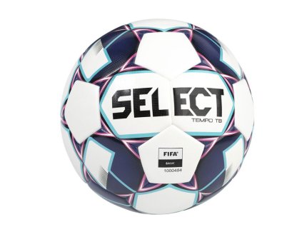 Fotbalový míč Select FB Tempo TB bílo fialová Velikost míče: 4