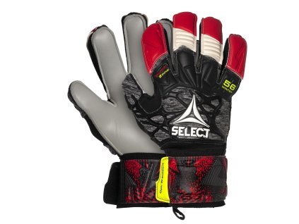Brankářské rukavice Select GK gloves 56 Winther Flat cut červeno šedá Velikost rukavic: 10.5