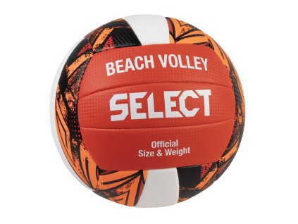 Volejbalový míč Select VB Beach Volley oranžovo červená Velikost míče: 4