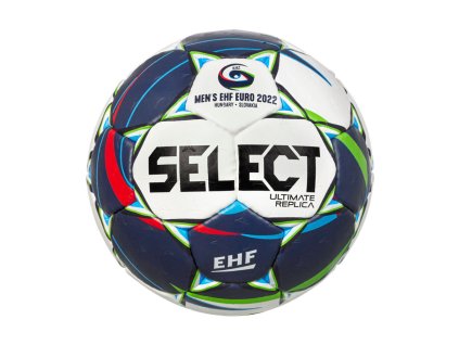 Házenkářský míč Select HB Ultimate Replica EHF Men bílo modrá Velikost míče: 3