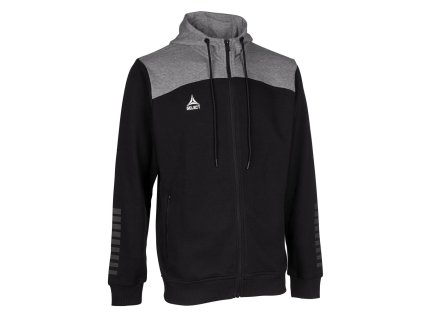 Sportovní mikina Select Zip hoodie Oxford černá Velikost: S