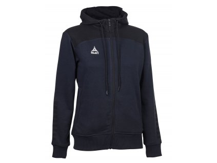 Sportovní mikina Select Zip hoodie Oxford women tmavě modrá Velikost: XS