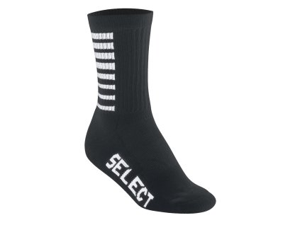Fotbalové štulpny Select Sports socks striped černá Velikost: 28-31