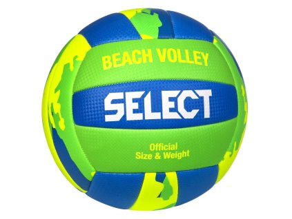 Volejbalový míč Select VB Beach Volley modro zelená Velikost míče: 5