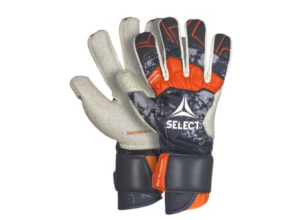 Brankářské rukavice Select GK gloves 88 Pro Grip šedo oranžová Velikost rukavic: 7