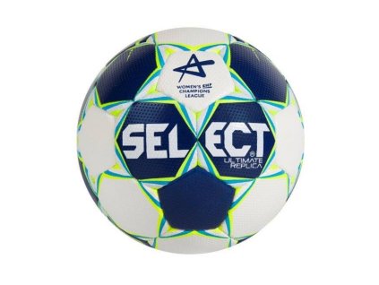 Házenkářský míč Select HB Ultimate Replica EHF CL modro bílá Velikost míče: O