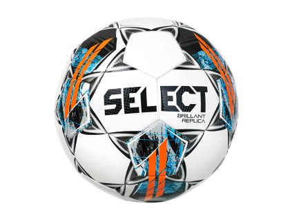 Fotbalový míč Select FB Brillant Replica bílo šedá Velikost míče: 4