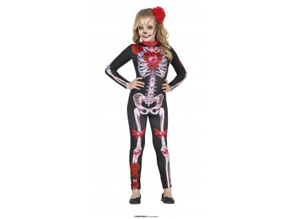 Skeleton dětský kostým