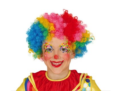 Paruka dětská multicolor - klaun
