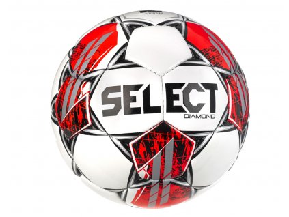 Fotbalový míč Select FB Diamond bílo červená Velikost míče: 3