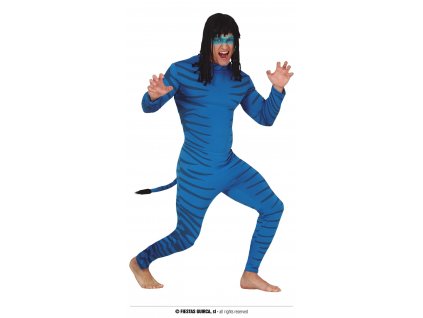 Modrý avatar pánský kostým