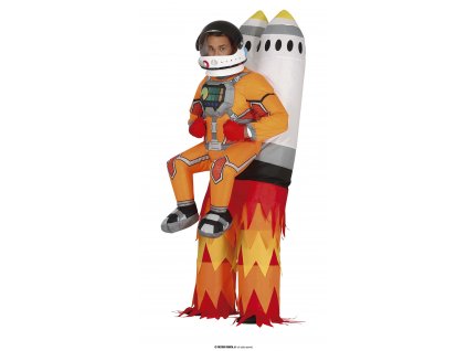Nafukovací kostým raketa s astronautem
