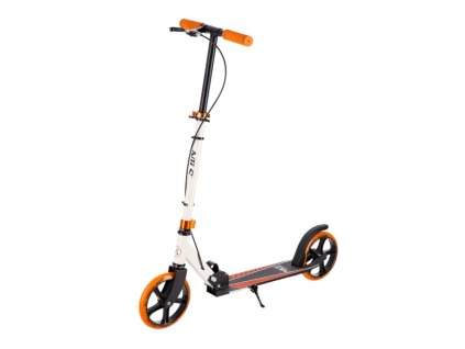 Koloběžka NILS Extreme HM0107 bílo-oranžová