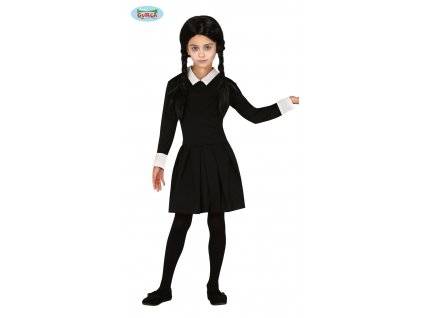 Kostým Wednesday Addams dětský