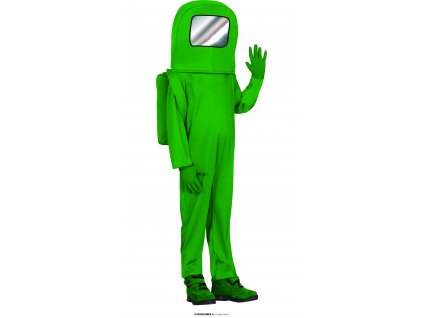 Zelený astronaut dětský kostým
