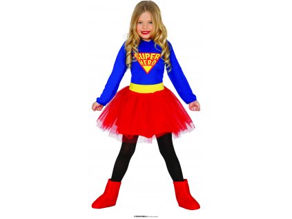 Superhrdinka dětský kostým