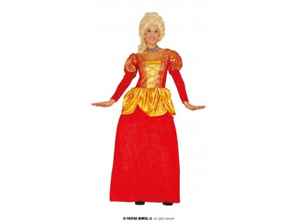 Červená markýza dámský kostým