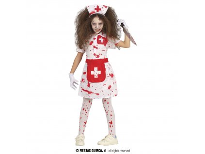 Krvavá zdravotní sestra dětský kostým