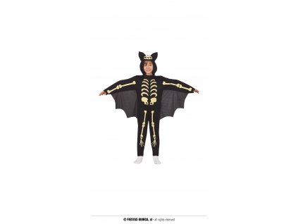 Kostra netopýra dětský kostým