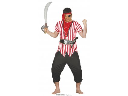 Zámořský pirát pánský kostým