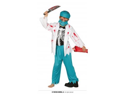Zombie doktor dětský kostým