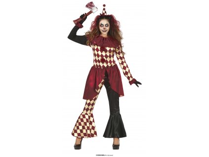 Klaun z hororu dámský kostým