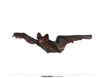 Svítící, hýbající se netopýr se zvuky 90 cm