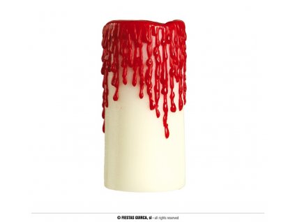 Krvavá svíčka 10x5 cm