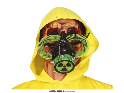 Radioaktivní plynová maska