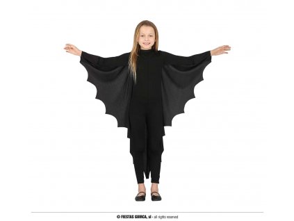 Plášť ve tvaru křídel netopýra pro děti