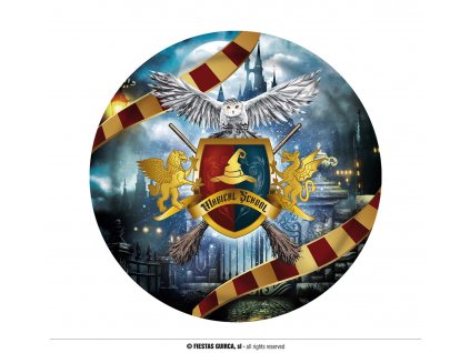 6 talířů Harry Potter 23 cm