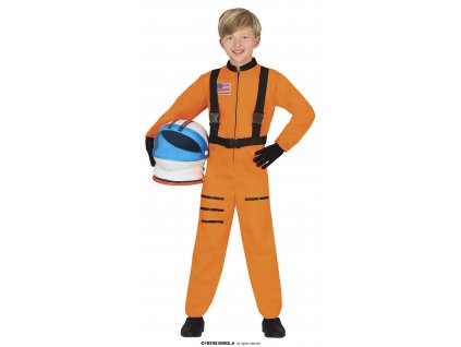Oranžový astronaut dětský kostým