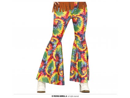 Batikované dámské hippie kalhoty