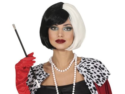 Cruella de Vil paruka s ofinou