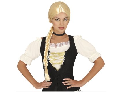 BLOND PLAITED WIG (BOX CONTAINER)