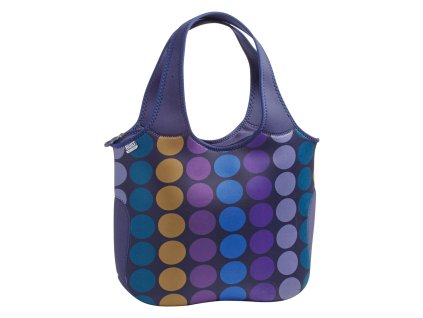 Built Essential Neoprene Tote Plum Dot praktická neoprénová nákupní - plážová taška + dle vlastního výběru