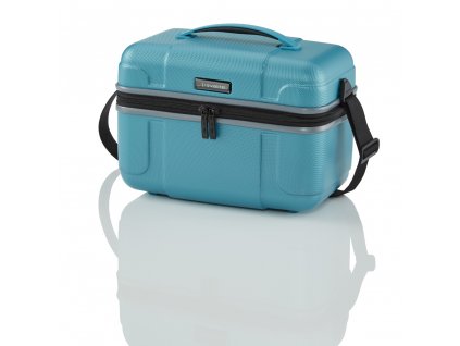 Travelite Vector Beauty case Turquoise + textilní rouška ke každé objednávce zdarma