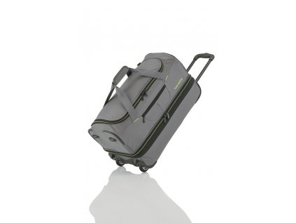 Travelite Basics Wheeled duffle S Grey/green