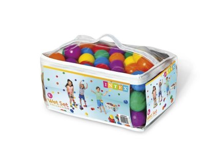 Míčky hrací Intex 49602 small fun 100 kusů 6,5 cm