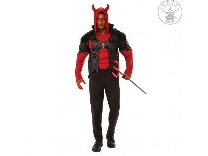 Devil - kostým D pánský karnevalový kostým čerta pro dospělé